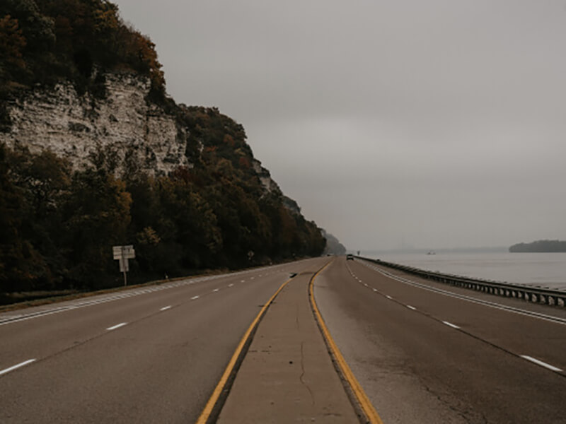 A highway in the USA