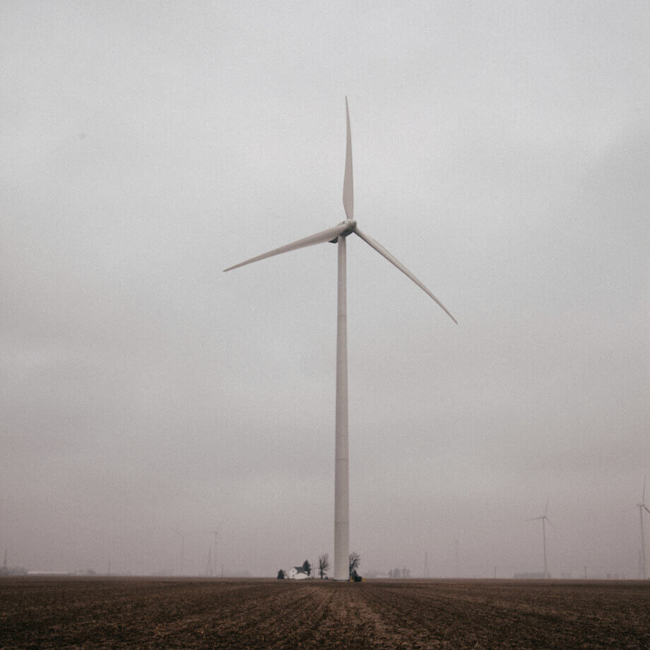 A picture of windmill in Ohio